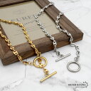 レディースネックレス アンカーチェーン ステンレス IPメッキ 18k 金メッキ マンテル シルバー ゴールド silver gold アンカー オリジナル ハンドメイド 金属アレルギー対応