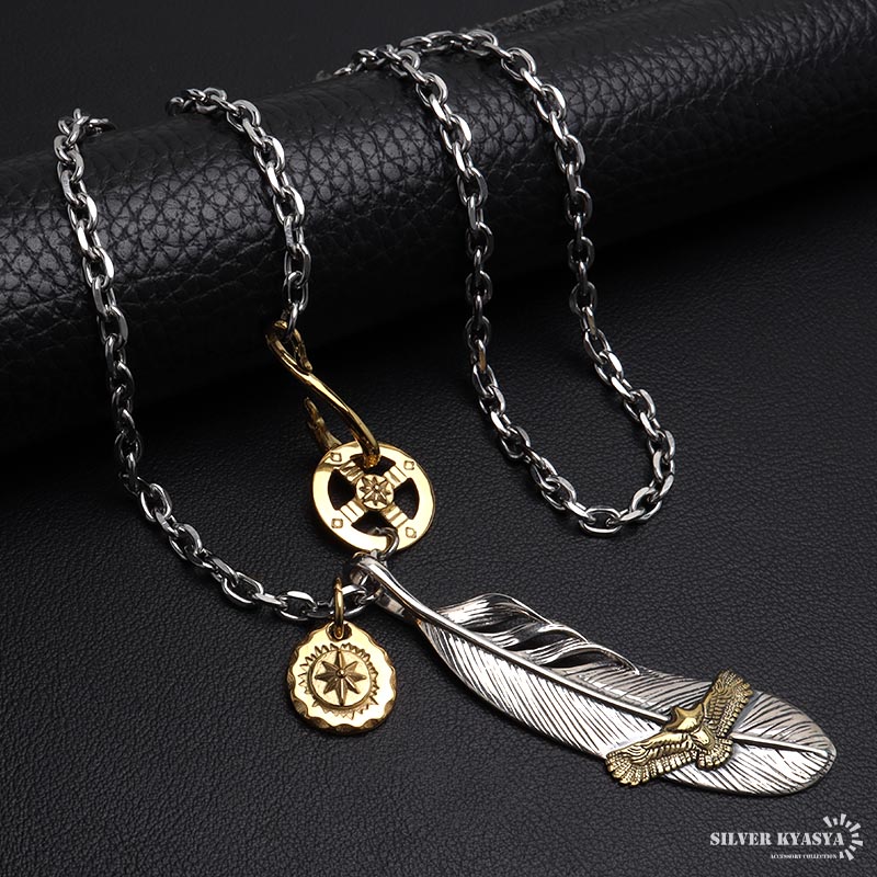 �������ѡ�SALE 10%OFF 28,600�ߢ�25,740�� ������С�925 �ե������ͥå��쥹 ����ǥ����󥸥奨�꡼ ��������ͥå��쥹 ����С� ������� 18KGP 50cm 60cm ���ƥ�쥹 ���ѥ������� �������� ���� ���� ���ꥸ�ʥ� �եå� ���� ��� �⥢���б�