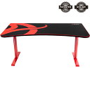 【国内正規品 / Arozzi】Arena Gaming Desk - Red/Dark Grey ゲーミングデスク ARENA-RED/DARK-GREY