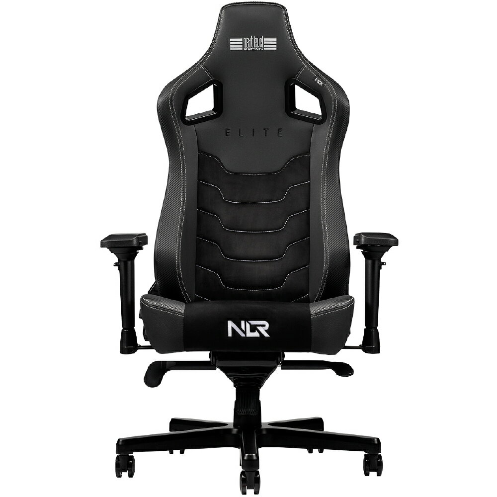 【国内正規品 / Next Level Racing】Elite Gaming Chair Black Leather & Suede Edition ゲーミングチェア NLR-G005