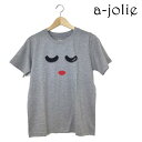 a-jolie(アジョリー) アイラッシュちゃん プリントTシャツ