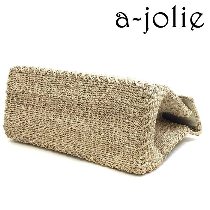 【公式】a-jolie アジョリー スクエア カゴバッグ小 バッグ かごバッグ ミニサイズ...