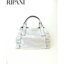 RIPANI (リパーニ) 牛箔2WAY フリルバッグ 大