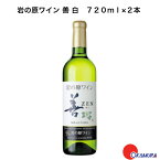 岩の原ワイン　善　白　720ml　2本　　新潟県　上越市　日本ワイン　川上善兵衛　日本ワインの父