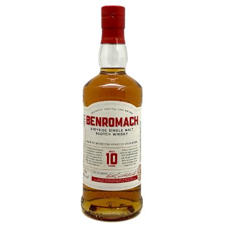 ベンロマック 10年 [モルト ウイスキー イギリス 700ml ]x1本　43度