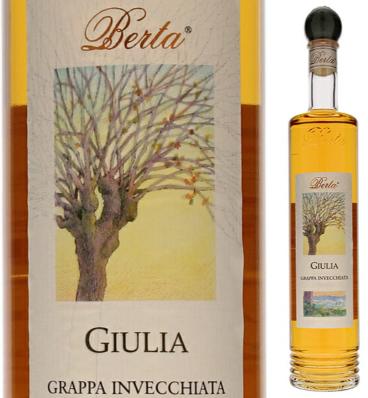 Berta (ベルタ) ベルタ ジュリア グラッパ ディ シャルドネ [ ブランデー 700ml ] x1本