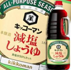 キッコーマン 減塩しょうゆ1.8L6本