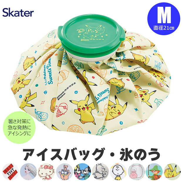 ＼10％OFF★／≪メール便対応≫ スケーター skater アイスバッグ キャラクター 氷嚢 氷のう ひょうのう アイシング 部活 熱中症対策 発熱 熱さまし 氷 冷やす スポーツ 発熱対策 応急処置 冷却 アイス バッグ キッズ アナと雪の女王 チップ＆デール ICB2のサムネイル
