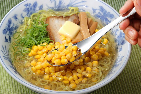 レンゲスプーン 穴あき 5本組日本製 ステンレス製 鍋 湯豆腐 ラーメン