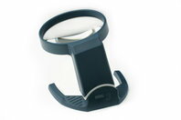 コイル スタンドルーペ (首振り傾斜型/81φ/3X) 3倍 拡大鏡 スタンドルーペ 拡大鏡 ルーペ スタンドデスクルーペ 拡大鏡 ルーペ メガネ 首振り 傾斜...