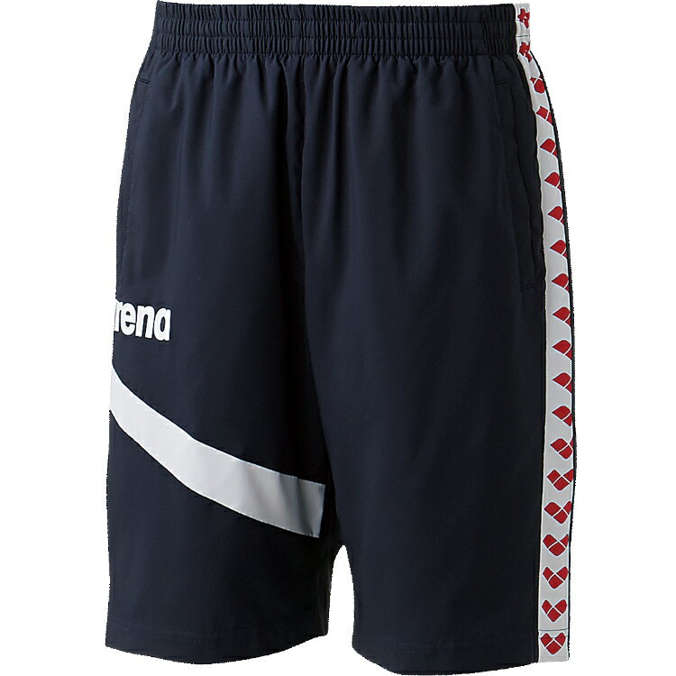 arena アリーナ ウィンドハーフパンツ ダークネイビー Sサイズ ARN-6302P DNY | スポーツ スポーツ用品 水泳 スイミング スイマー プール トレーニング ウェア 衣料品 ボトムス ウィンドハーフパンツ ハーフパンツ 快適性 フィットシルエット 裏地 ネイビー S おすすめ