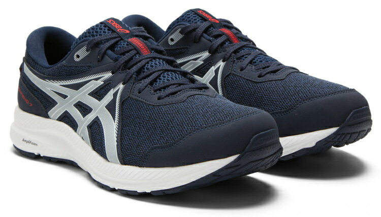 asics アシックス GEL-CONTEND 7 WP MIDNIGHT/PIEDMONT GREY 27.5 1011B333 400 | スポーツ スポーツ用品 グッズ ツール 雑貨 27.5センチ 靴 シューズ 男性用 メンズ 黒 ブラック 防水 耐久性 サポート 履き心地 機能性