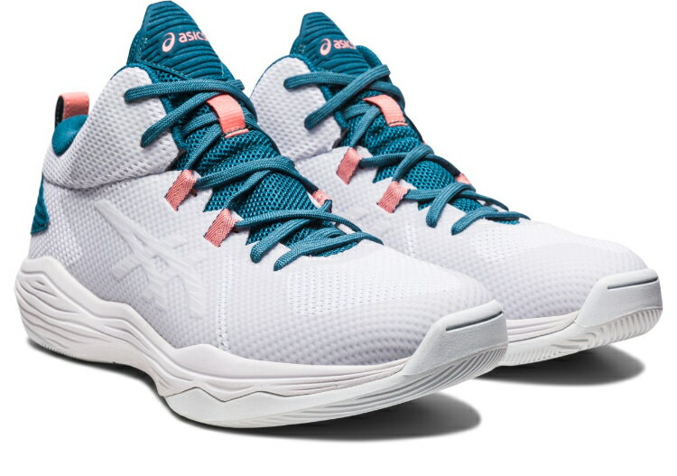 asics アシックス NOVA FLOW WHITE/INK TEAL 27.5 1063A028 105 | スポーツ スポーツ用品 グッズ ツール 雑貨 靴 シューズ 27.5センチ レディース メンズ バスケットボール コンフォート 個性 白 ホワイト