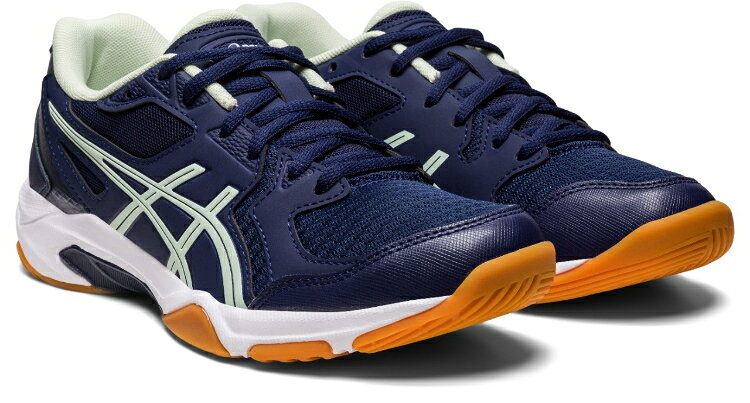 asics アシックス GEL-ROCKET 10 PEACOAT/WHISPER GREEN 24 1072A056 407 | スポーツ スポーツ用品 グッズ ツール 雑貨 靴 シューズ 24センチ レディース 女性用 バレーボール クッション性 W’S 緑 グリーン