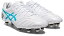 asics アシックス DS LIGHT GAIN ST WHITE/AQUARIUM 25 1101A041 101 | スポーツ スポーツ用品 グッズ ツール 雑貨 靴 シューズ 25センチ メンズ 男性用 サッカー ワイドモデル 白 ホワイト 青 ブルー アクア