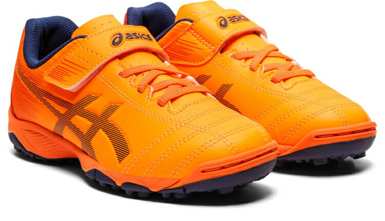 asics アシックス JUNIOLE 6 TF SHOCKING ORANGE/DEEP OCEAN 18 1104A045 805 | スポーツ スポーツ用品 グッズ ツール 雑貨 靴 シューズ 18センチ キッズ 子ども ジュニア サッカー 初心者 橙 オレンジ 青 オーシャン