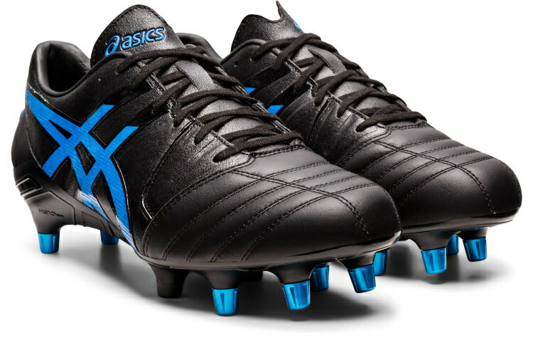asics アシックス GEL-LETHAL TIGHT FIVE BK/ELB 26.5 1111A207 1 | スポーツ スポーツ用品 グッズ ツール 雑貨 靴 シューズ 26.5センチ メンズ 男性用 ラグビー スタビリティ グローバルトップ 黒 ブラック