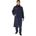 asics アシックス TEAM C LONG COAT ピーコート XL 2031D539 400 スポーツ メンズ XL 紺 服 衣類 衣料品 アウター コート ロングコート 中わた 中綿 ロング丈 背ベンチレーション 再帰反射ディテール 保温性 あたたかい ワンポイントデザイン