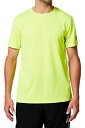 asics アシックス TEAM ONE POINT SLEEVE SS フラッシュイエロ XS 2031D730 750 | スポーツ メンズ XS 服 衣類 衣料品 トレ−ニングウェア ウエア チームウェア トップス ドライ半袖シャツ シャツ Tシャツ 半袖 リサイクル素材 ポリエステル(4)
