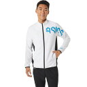 asics アシックス ASICS HEX GRAPHIC DRY WOV ブリリアントホワイト M 2031D826 100 | スポーツ メンズ M ホワイト 白 服 衣類 衣料品ウェア ウエア アウター ポリエステルウーブンジャケット ジャケット フルジップ ポケット 吸汗速乾(4)
