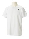 asics アシックス ES DRY ONEPOINT SS SHIRT ブリリアントホワイトXパフォーマンスブラック 130 2031E017 100 | スポーツ メンズ キッズ 子供 130センチ ブラック 黒 ホワイト 白 服 衣類 衣料品ウェア ウエア フィットネスウェア シャツ 半袖 ドライ 吸汗速乾