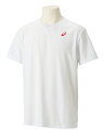 asics アシックス ES DRY ONEPOINT SS SHIRT ブリリアントホワイトXクラシックレッド 140 2031E017 101 | スポーツ メンズ キッズ 子供 140 レッド 赤 ホワイト 白 服 衣類 衣料品ウェア ウエア フィットネスウェア シャツ 半袖 ドライ 吸汗速乾(4)
