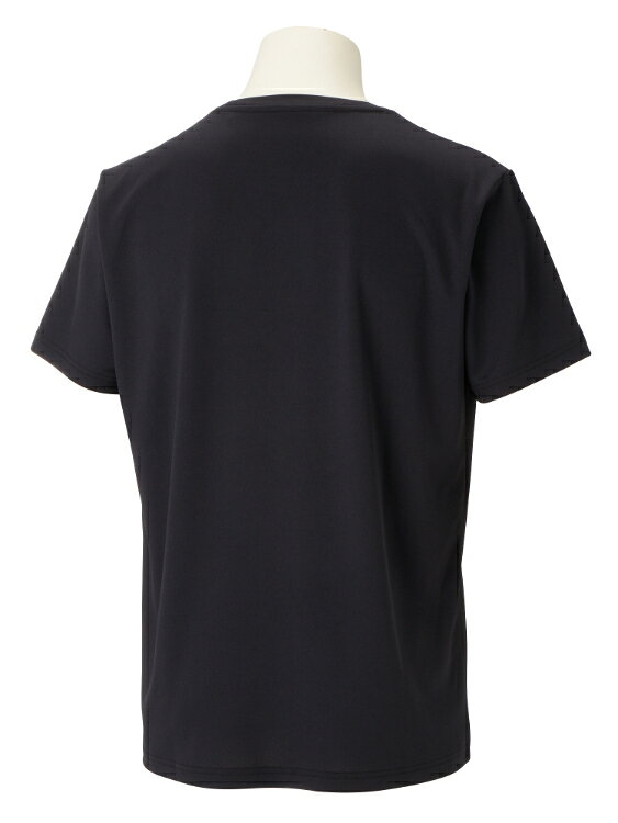 asics アシックス ES DRY BIGLOGO SS SHIRT パフォーマンスブラックXピュアシルバ...