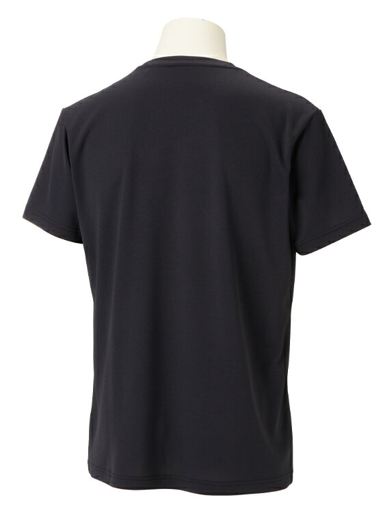 asics アシックス ES DRY SPAIRAL LOGO SS SH パフォーマンスブラックXグレー XS 2031E020 1 | スポーツ メンズ XS グレー ブラック 黒 服 衣類 衣料品ウェア ウエア トップス シャツ Tシャツ 半袖 ドライ 吸汗速乾 リサイクルポリエステル 2