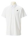 asics アシックス ES DRY BD POLO SS SHIRT ブリリアントホワイト XL 2031E022 100 | スポーツ メンズ XL ホワイト 白 服 衣類 衣料品ウェア ウエア フィットネスウェア トップス ドライ シャツ ポロシャツ ボタンダウン 吸汗速乾 ニット素材(4)