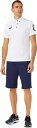 asics アシックス TEAM CROSS HARF PANT ピーコート S 2031E063 400 | スポーツ メンズ S 紺 服 衣類 衣料品ウェア ウエア フィットネスウェア チームウェア ボトムス ズボン ショートパンツ ハーフパンツ(4)