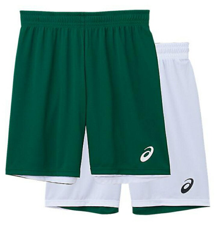 asics アシックス REVERSIBLESHORTS ダークグリーン S 2063A205 30 ...