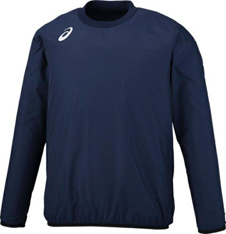 asics アシックス 03 PISTE TOP CO1 ピーコート 130 2101A034 400 | スポーツ スポーツウェア サッカー ピステジャケット ピステトップ トップス 長袖 ロンT 快適 メンズ ジュニア スポーツ用品 チーム 部活 練習 ロゴ ワンポイント