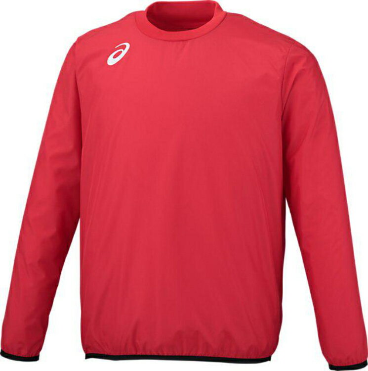 asics アシックス 03 PISTE TOP CO1 クラシックレッド 150 2101A034 600 | スポーツ スポーツウェア サッカー ピステジャケット ピステトップ トップス 長袖 ロンT 快適 メンズ ジュニア スポーツ用品 チーム 部活 練習 ロゴ ワンポイント 1