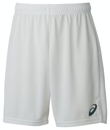 asics アシックス 06 GAME PANT ブリリアントホワイト XL 2101A041 100 | スポーツ スポーツウェア サッカー ゲームパンツ ハーフパンツ パンツ ズボン 吸汗速乾 快適 メンズ スポーツ用品 レーニング 部活 練習 ロゴ ワンポイント