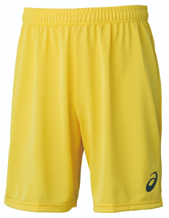 asics アシックス 07 GAME PANT ブライトイエロー L 2101A042 751 | スポーツ スポーツウェア サッカー ゲームパンツ ハーフパンツ パンツ ズボン 吸汗速乾 快適 メンズ スポーツ用品 レーニング 部活 練習 ロゴ ワンポイント