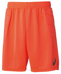 asics アシックス 10 GK GAME PANT フラッシュコーラル L 2101A045 700 | スポーツ スポーツウェア サッカー ゲームパンツ ハーフパンツ パンツ ズボン 吸汗速乾 快適 メンズ スポーツ用品 レーニング 部活 練習 ロゴ ワンポイント