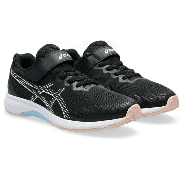 乐天商城 - asics アシックス商事 LAZERBEAM ブラック/グレー 22 1154A215 1 | スポーツ用品 ファッション スニーカー シューズ 靴 くつ 子供 子ども ボーイズ ガールズ ランニングシューズ 運動靴 スポーツ 運動 普段使い 通学 通気性 洗える 耐久性 軽量性 快適
