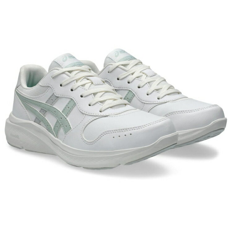 asics アシックス商事 GEL-FUNWALKER W077 ホワイトxライトミント 23.5 1292A077 100 | スポーツ用品 ファッション スニーカー シュー..