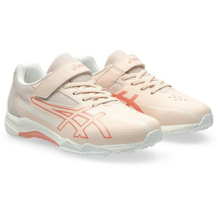 asics アシックス商事 ATR LAZERBEAM SK ライトピンク/ピンク 24.5 1154A230 700 | 靴 シューズ スニーカー キッズシューズ ローカット 運動靴 通学靴 マジックテープ 子供 女の子 女児向け キッズ ジュニア 小学生 学校 運動 幅広 ワイド 軽量 軽い 消臭 反射材