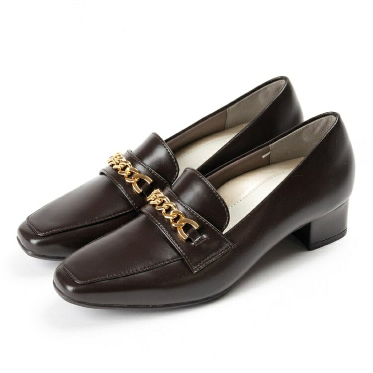 asics アシックス商事 ROOMY PUMPS ダークブラウン 24.5 AO-10249 26 | 靴 シューズ ローファー パンプス 美パンプス スクエアトゥパンプス ゆったり軽量 軽い 通気性 カジュアル フィット感 やわらかい 日常使い おでかけ 快適 履きやすい 足元をサポート