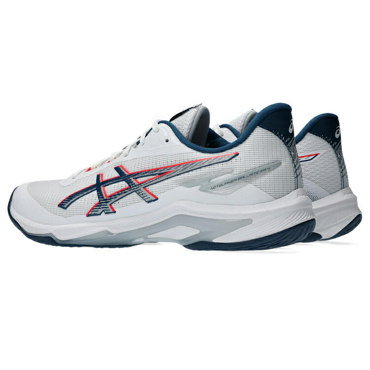 asics アシックス NETBURNER BALLISTIC FF 4 WHITE/MAKO 26 1053A070 101 | スポー...