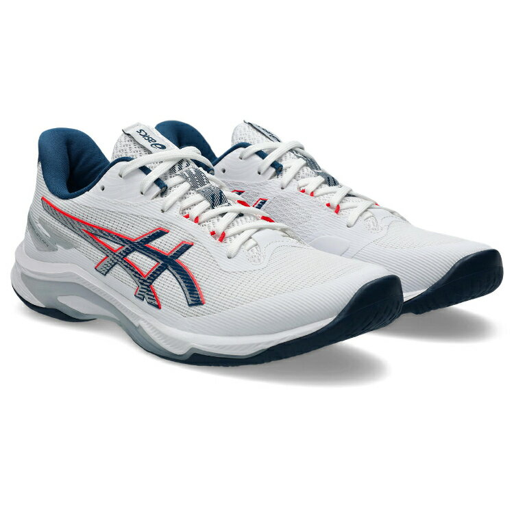 asics アシックス NETBURNER BALLISTIC FF 4 WHITE/MAKO 26 1053A070 101 | スポー...
