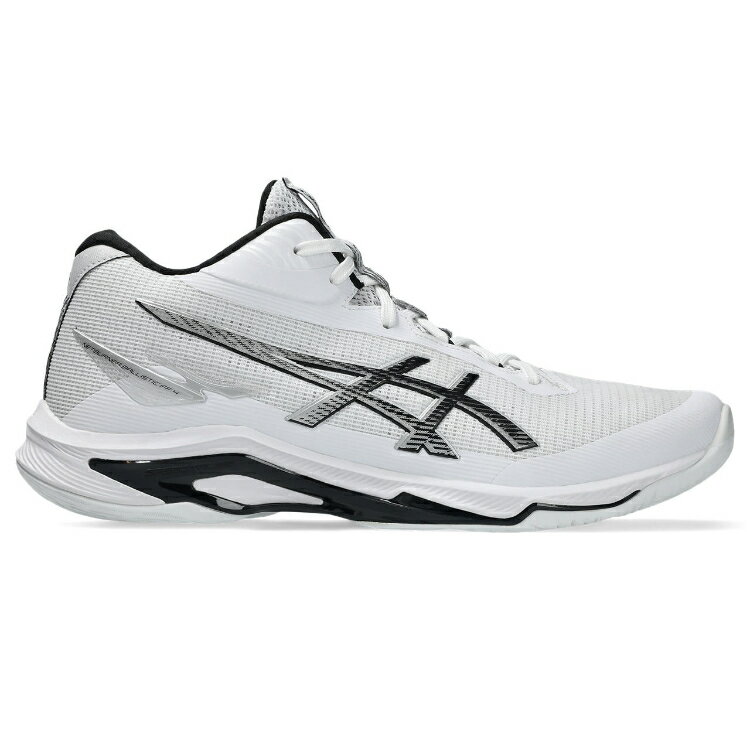 asics アシックス NETBURNER BALLISTIC FF MT 4 WHITE/BLACK 27 1053A071 100 | スポーツ用品 バレーボール用品 ファッション スニーカー シューズ 靴 バレーシューズ 運動靴 ひも靴 スポーツ バレーボール 部活 運動 クッション性 軽量 快適 ユニセックス