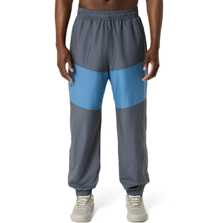 asics アシックス パンツ キャリアグレーxウインターシー 3XL 2063A437 20 | 衣類 スポーツ ウエア ウェア ボトムス パンツ ロングパンツ ウインドブレーカー ウォーミングアップ トレーニング フィットネス ユニセックス 男女兼用 贈り物 プレゼント