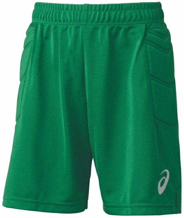 asics アシックス 12 JR． GK GAME PANT アマゾングリーン 140 2104A005 300 | スポーツ スポーツウェア サッカー フットサル GKゲームパンツ 半ズボン ショートパンツ 吸汗速乾 トリコット素材 ゴールキーパー キッズ ジュニア Jr. 子供 練習 部活