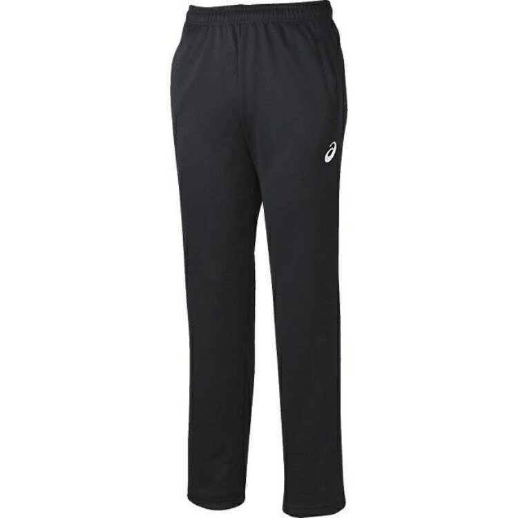 asics アシックス KNIT PANTS ブラツク SS XAT245 90 | スポーツ メンズ SS 服 衣類 衣料品ウェア ウエア フィットネスウェア ボトムス ズボン ロングパンツ ワンポイントロゴ 消臭テープ入り