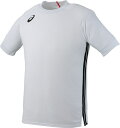 asics アシックス TEAM PRACTICE SHORT SLEEV ホワイト 2XL XS6100 1 | スポーツ用品 スポーツ グッズ ツール アクセサリー 雑貨 小物 使いやすい サッカ— 衣類 メンズ 男性用 2XL ウエア 吸汗速乾 機能性 トップス 半袖 素材 白 ホワイト