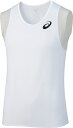 asics アシックス SINGLET ホワイト XXL XT1038 1 | スポーツ用品 スポーツ グッズ ツール アクセサリー 雑貨 小物 使いやすい 備...