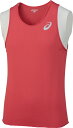 asics アシックス SINGLET レッド M XT1038 23 | スポーツ用品 スポーツ  ...