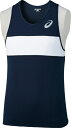asics アシックス SINGLET ネイビー 150 XT1039 50 | スポーツ用品 スポーツ グッズ ツール アクセサリー 雑貨 小物 使いやすい 陸上 衣類 メンズ 男性用 150 ウエア シャツ 目立つ ランニング トップス 機能 素材 紺 ネイビー